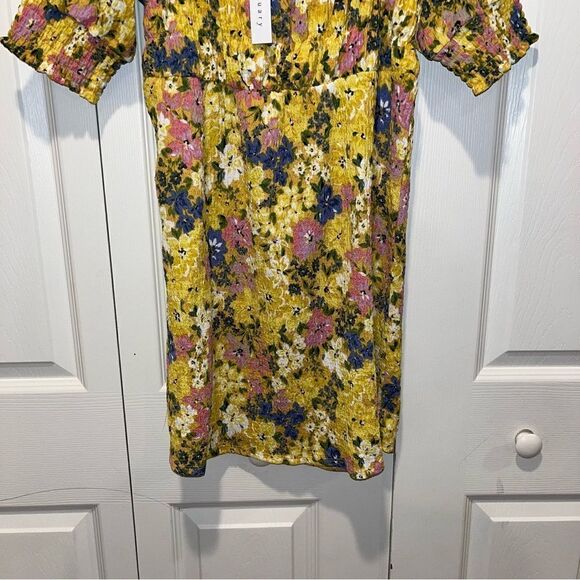 NWT SANCTUARY Easy Smock Square Neck Dress In Sweet & Sour Women’s size Large - Picture 6 of 10